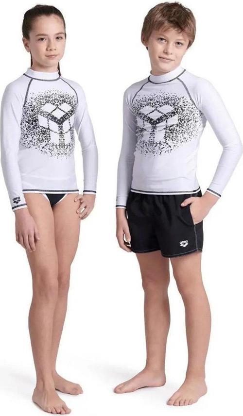 006296155 Rash Vest L/S Graphic Erkek Çocuk Yüzücü Tişörtü