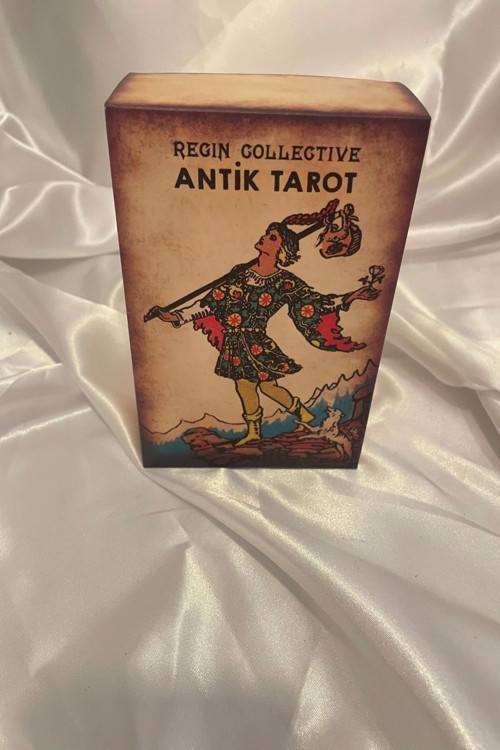 Tarot Orjinal Tarot Kart Regin Collegtive Antik Tarot Başlangıç Tarot Destesi Ve Kitabı Kadife Keseli