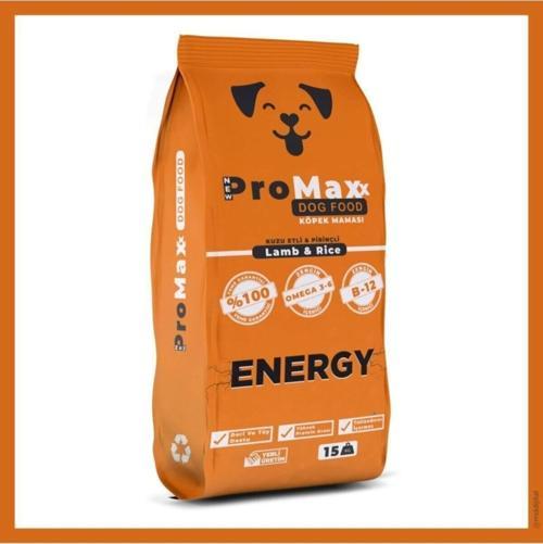 Pro Max Yüksek Enerjili Kuzu Etli Yetişkin Köpek Maması 15 Kg