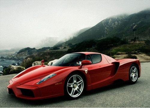 Ahşap Tablo 109 Ferrari 458 Italia