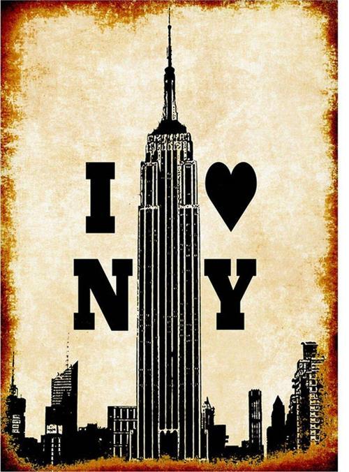 Amerika Desenli Mdf Tablo