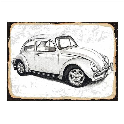 Beyaz Volkswagen Modern Mdf Tablo
