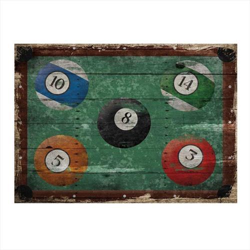 Bilardo Topları Model Mdf Tablo