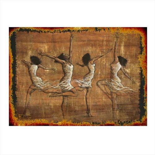 Balerinler Hediyelik Mdf Tablo