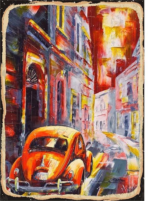 Ozzy Ozbourne Afiş Dekoratif Mdf Tablo