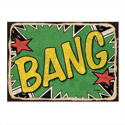 Bang Pop Art Mdf Tablo