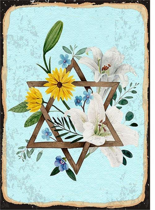 Çiçekler Modern Mdf Tablo