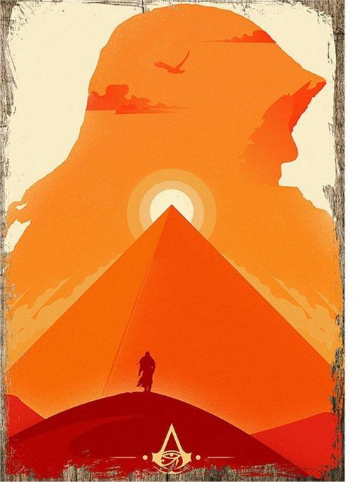 Çöl Savaşçısı Art Mdf Poster