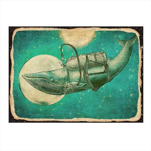 Kalkan Uçak Modern Ahşap Tablo