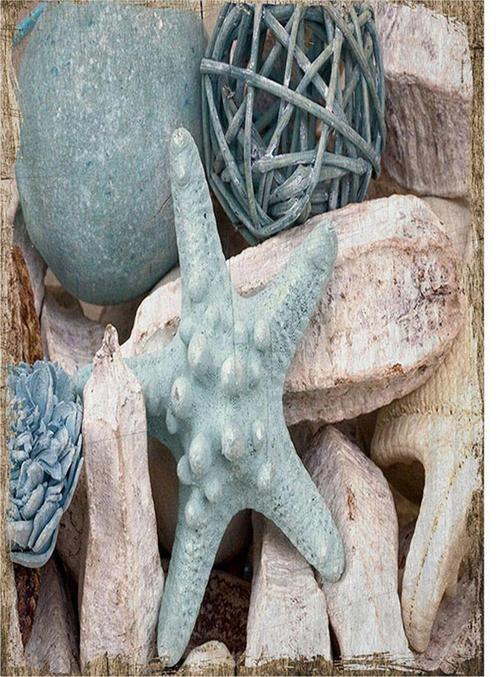 Deniz Taşları Model Mdf Tablo