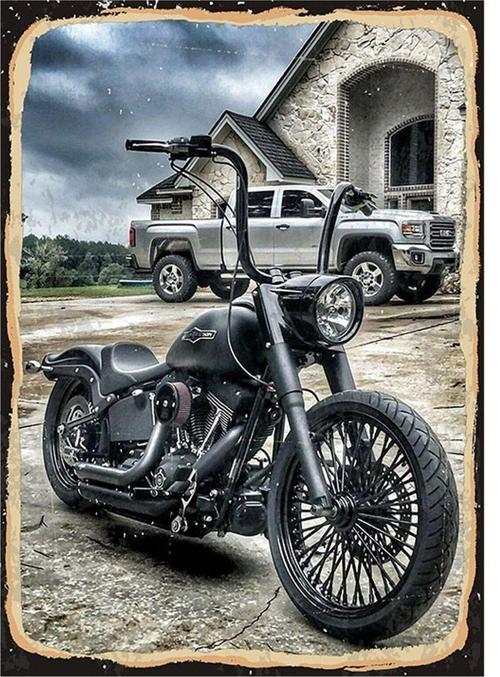 Çapır Motosiklet Mdf Tablo