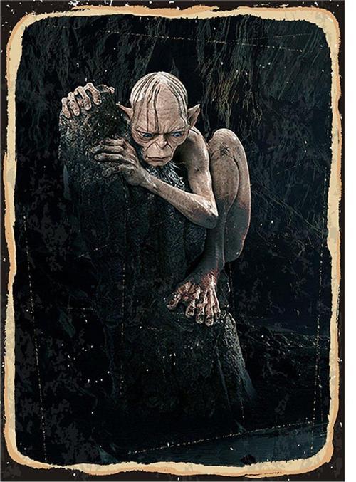 Gollum Desenli Mdf Tablo