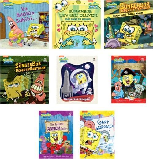 SüngerBob 8 Kitap Takım