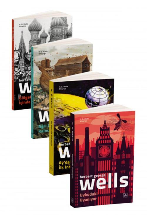 H. G. Wells 4 Kitap Takım