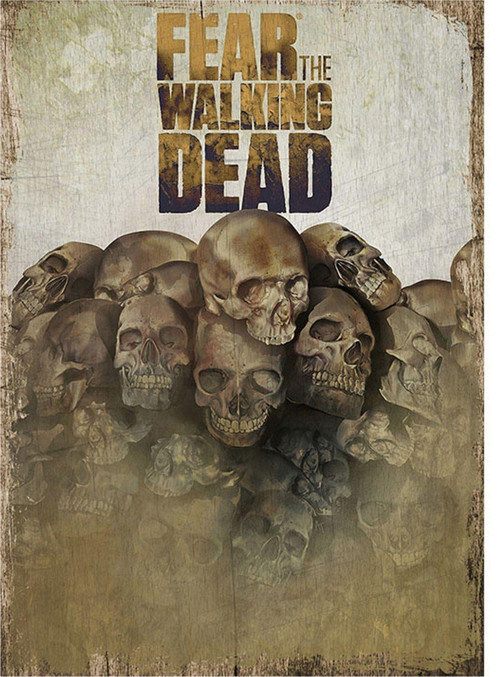Fear The Walking Dead Hediyelik Mdf Tablo