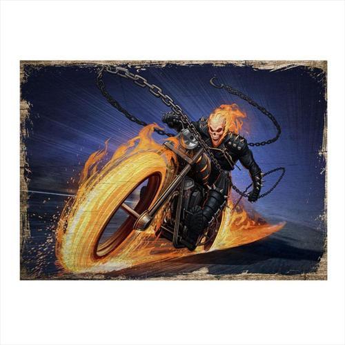 Ghost Rider Model Mdf Tablo