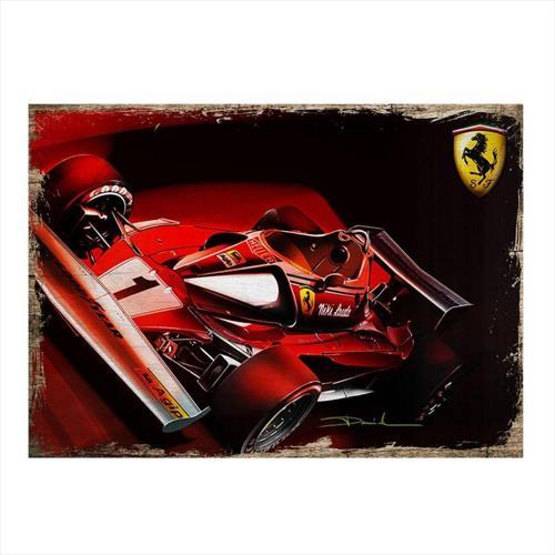 Ferrari Formula 1 Mdf Poster