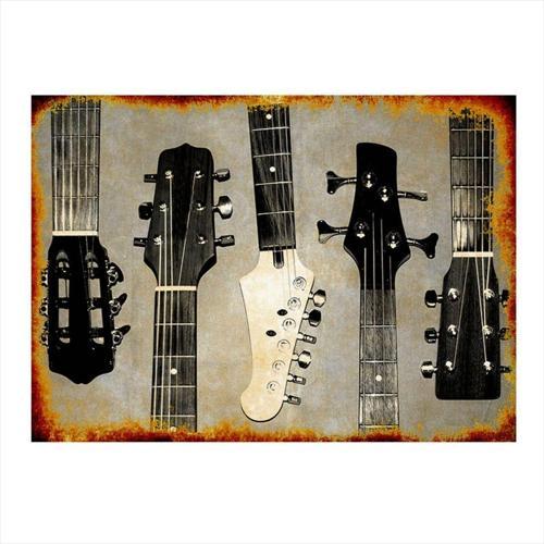 Gitar Sapları Tasarım Mdf Tablo