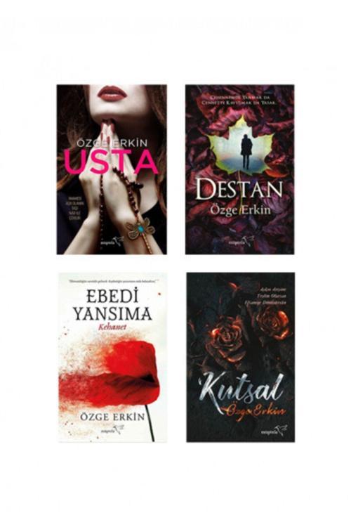Özge Erkin 4 Kitap Takım