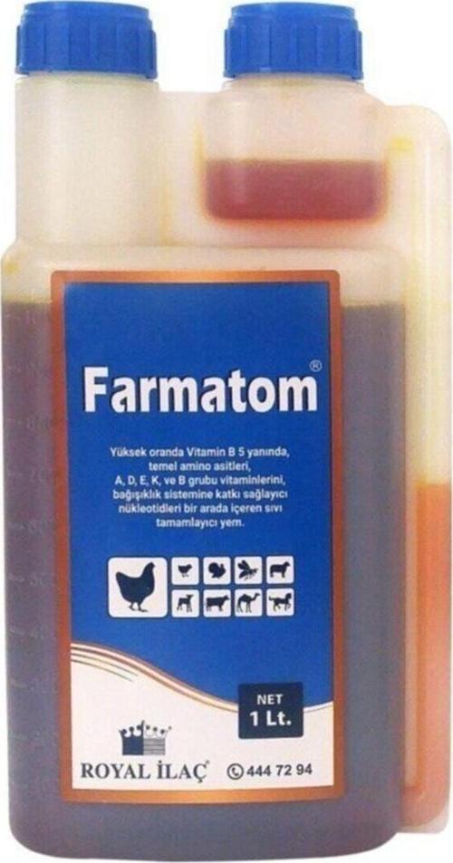 Farmatom Vitamin 1 Litre Gmp Sertifikalı