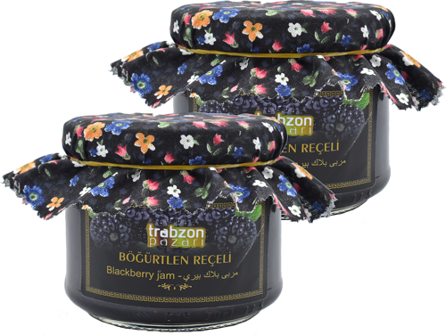 Doğal Böğürtlen Reçeli 2x330 Gr