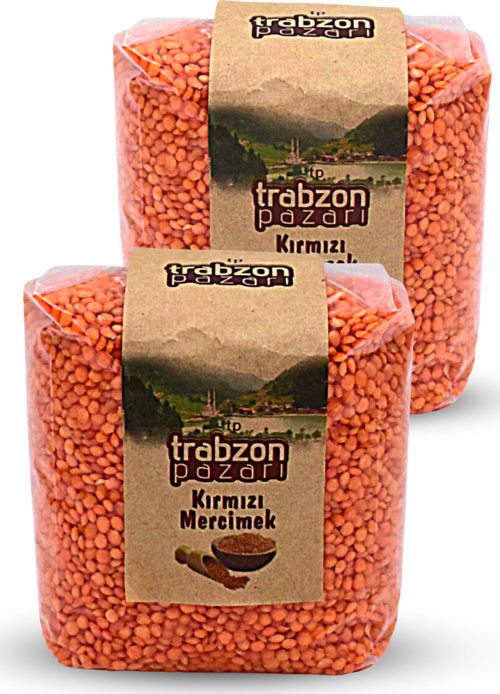 Yerli Kırmızı Mercimek 2x1 Kg