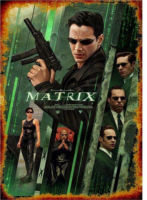 Matrix Hediyelik Mdf Tablo