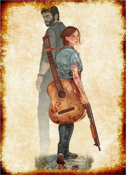 Last Of Us Poster Mdf Poster