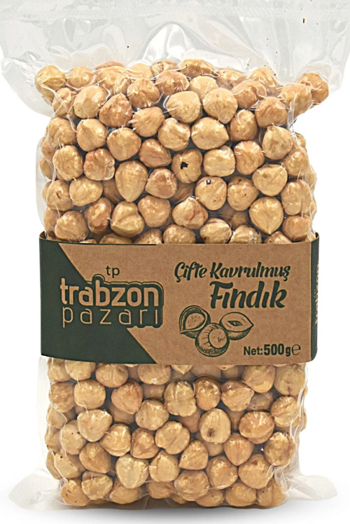 Trabzon Yöresel Çifte Kavrulmuş Fındık Içi 500 gr