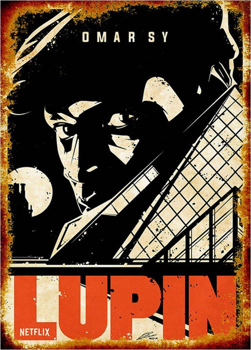 Lupin - Netflix Modern Mdf Tablo