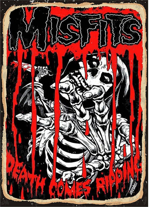 Black Sabbath Desenli Mdf Tablo