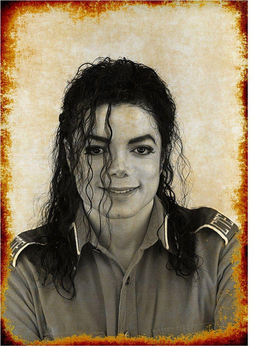 Michael Jackson Dekoratif Mdf Tablo