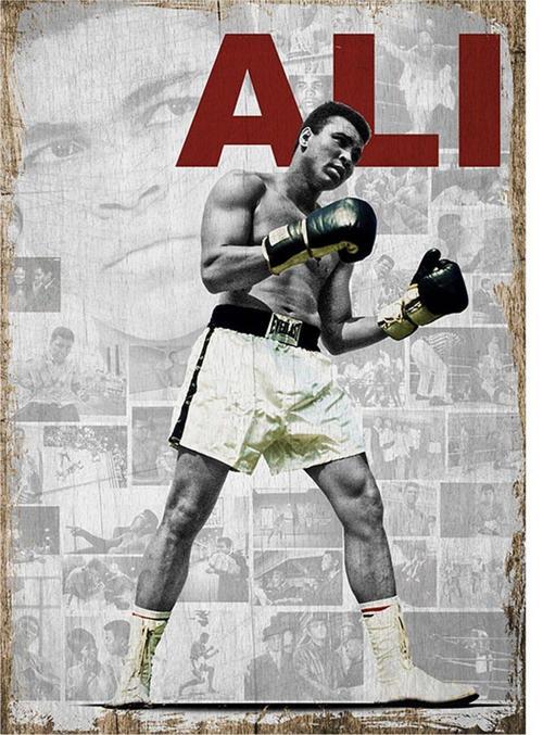 Muhammed Ali Desenli Mdf Tablo