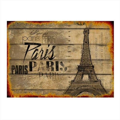 Paris Eyfel Kulesi Model Mdf Tablo