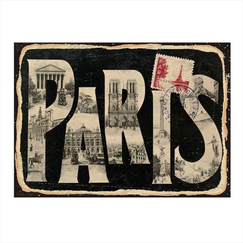Paris Temalı Tasarım Mdf Tablo