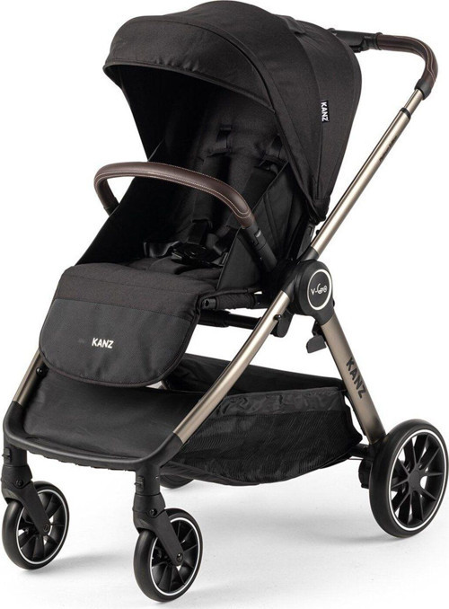 V-Go Travel Sistem Bebek Arabası Siyah