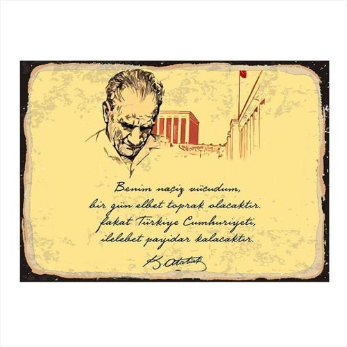 Fight Club Tasarım Ahşap Tablo