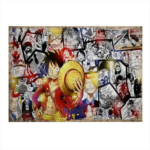 One Piece Art Mdf Poster