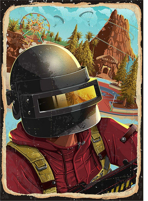 Pubg Mobile Modern Mdf Tablo