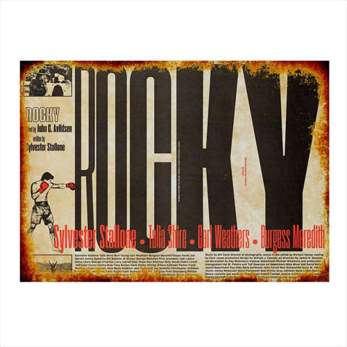 Hard Rockwork Mdf Poster