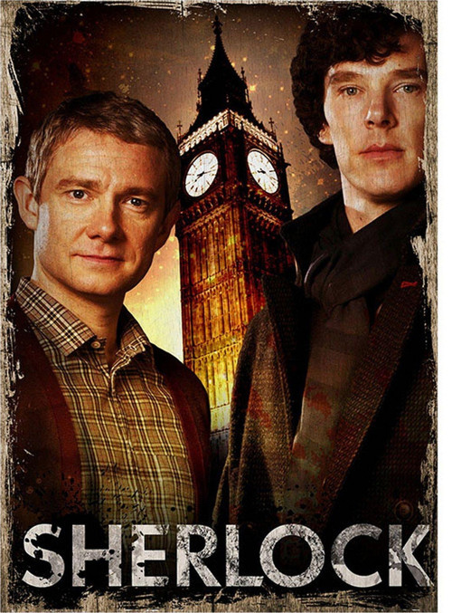 Sherlock Art Mdf Tablo