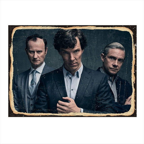 Sherlock Holmes Mdf Poster