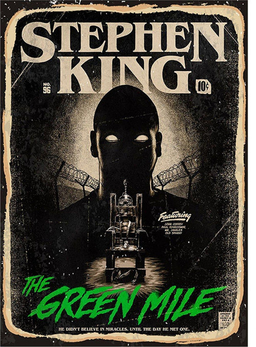 Stephen King Yeşil Yol Tasarım Mdf Tablo