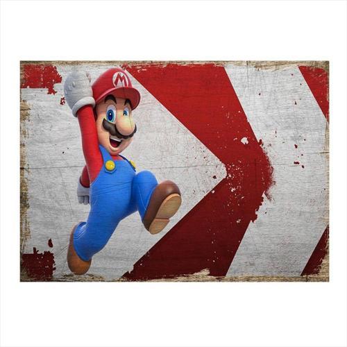 Süper Mario Modern Mdf Tablo