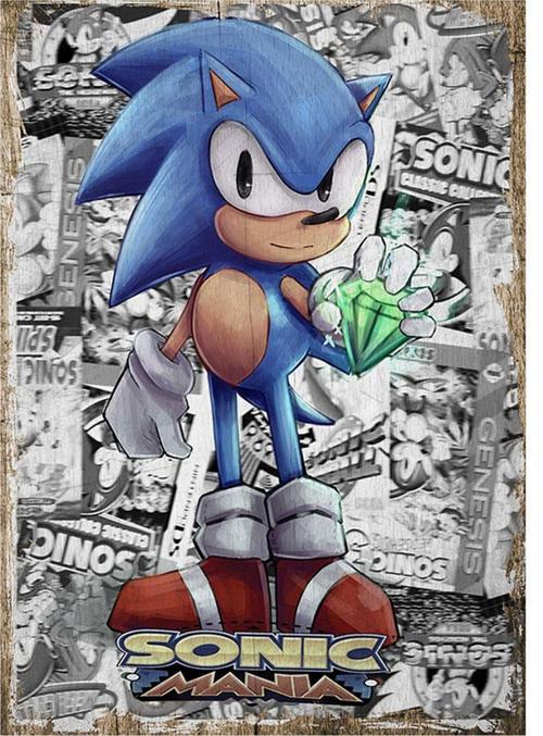 Sonic Tasarım Ahşap Tablo