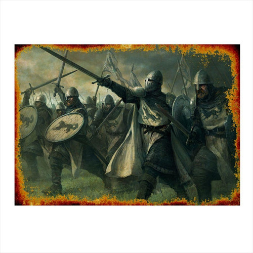 Tarihi Savaş Mdf Poster