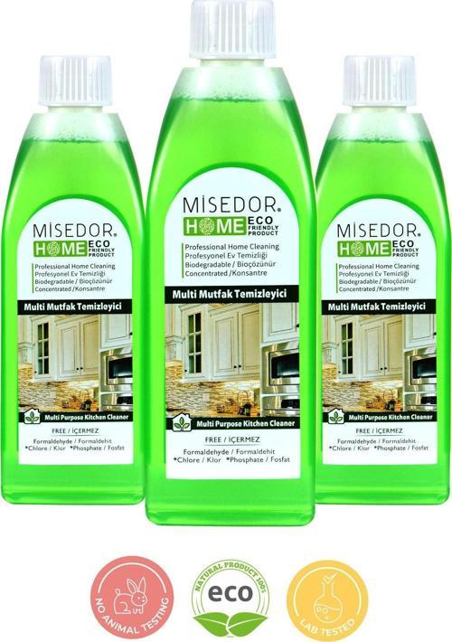 3 Lü Set Doğal Mutfak Temizleyici 400 Ml