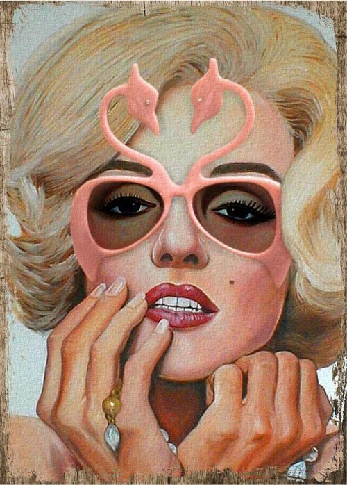 Gözlüklü Marilyn Tablo