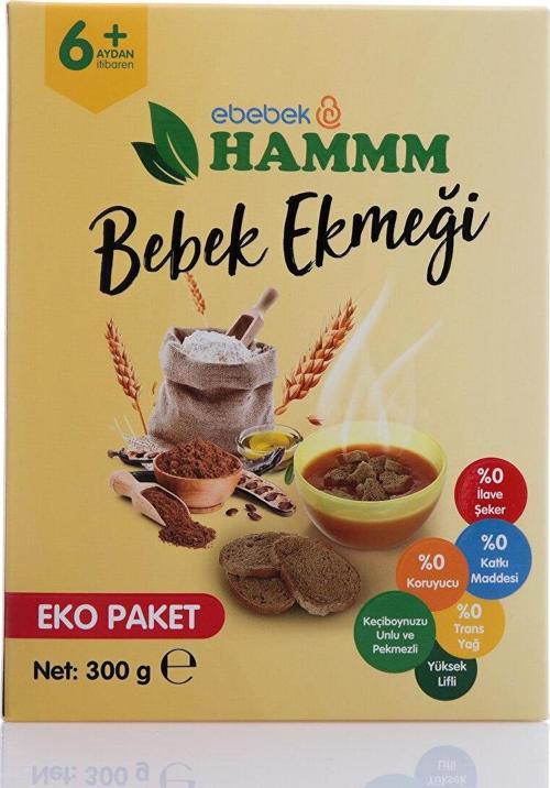 3'lü Bebek Ekmeği 300 gr