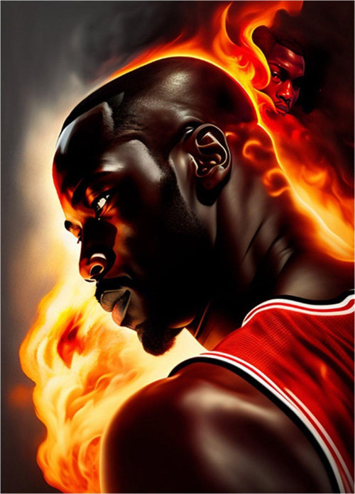 Michael Jordan Basketbol Tasarım Tablo